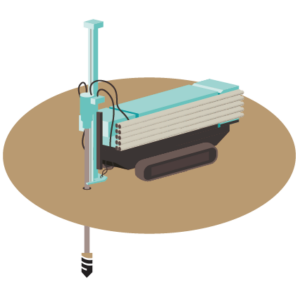 Geothermische putboringen